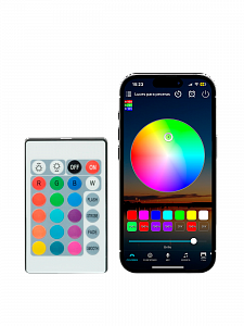 Огонек OG-LDP48 RGB лампа аквариумная (пульт, APP, 4Вт, 280 мм)